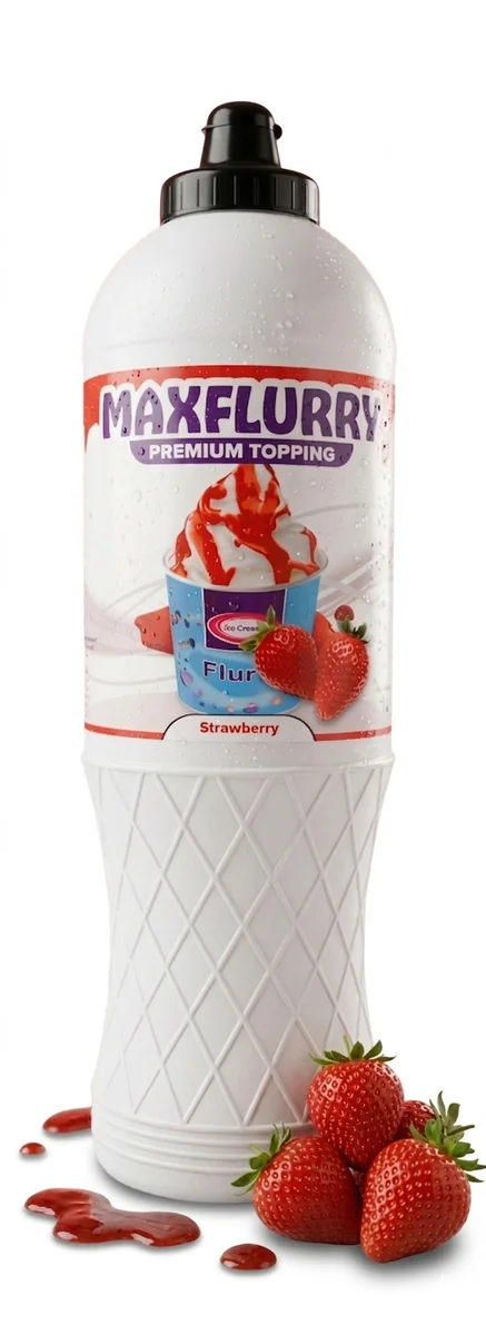 Sos truskawkowy 1 kg. Klasyczny sos truskawkowy. Gęsty sos owocowy z prawdziwymi truskawkami 31 procent, intensywny smak i zapach truskawki, czerwona barwa. Pakowanie 1 kg w butelce plastikowej. Producent Dawn Foods Poland. Idealny do lodów, deserów, naleśników i wypieków. Bez celowo dodawanych alergenów.